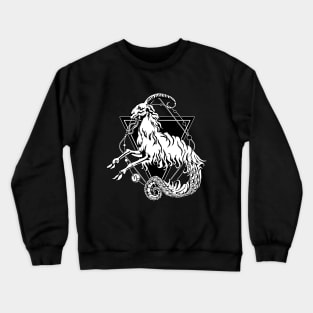 Capricorn - the Zodiac Sea Goat Crewneck Sweatshirt